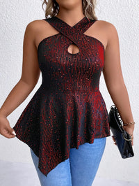 Tanktop in Plus-Size Sommer Basic