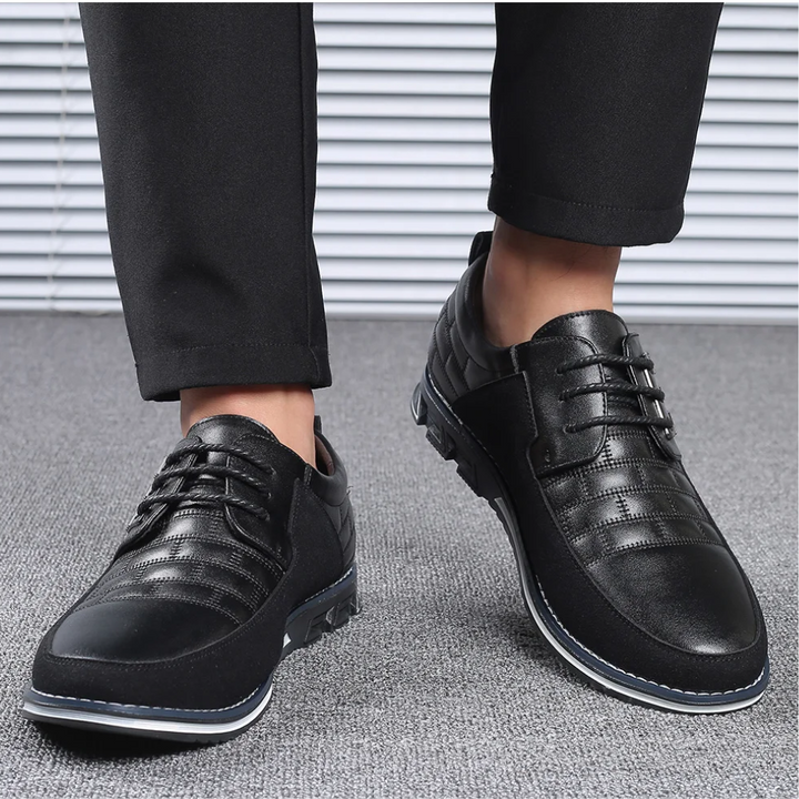 Orthopädische Lederschuhe für Herren – GentleStep