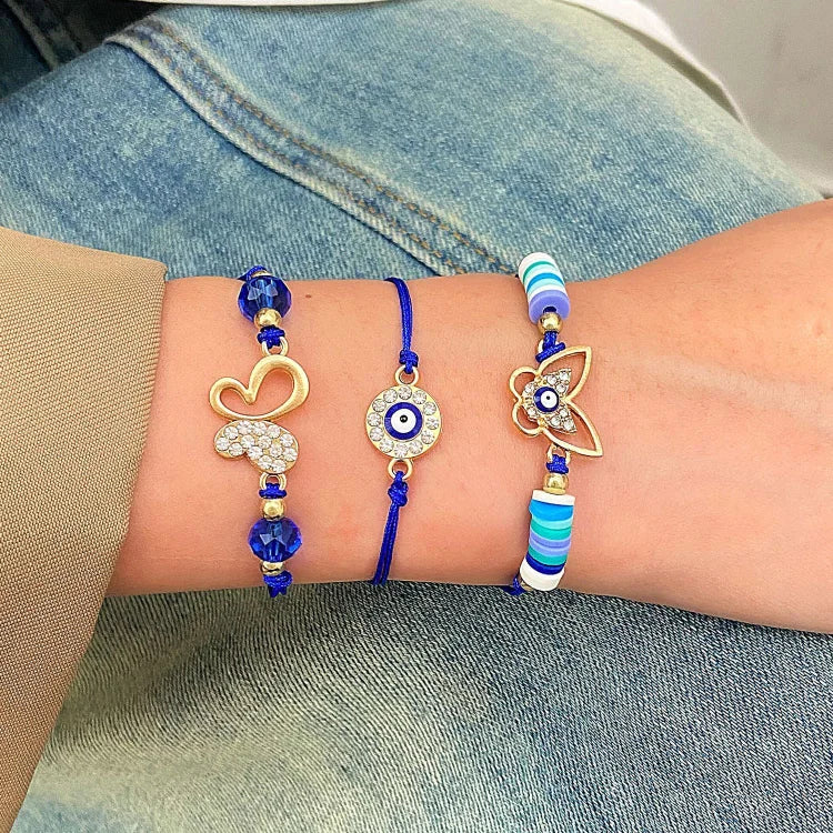 Böser Blick Partnerarmbänder – Elif