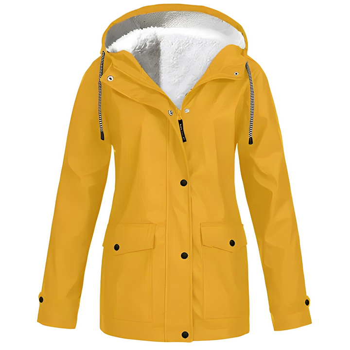 Fleecegefütterte Damen-Regenjacke - WarmWarder