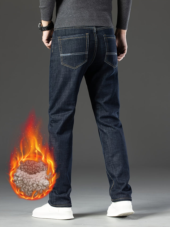 Warme Herren Winterjeans mit Fleecefutter - Grayson