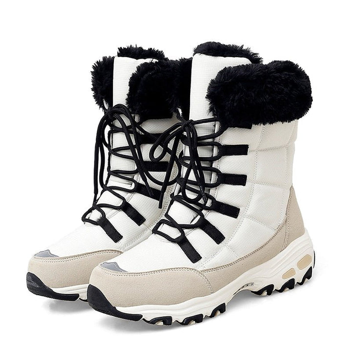 Gefütterte Warme Schneestiefel für Damen - Eva