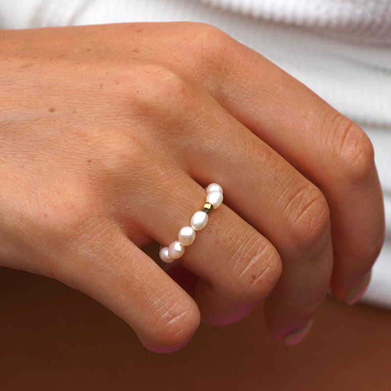 Ozean-Perlen-Ring für Damen – Pearl