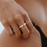 Ozean-Perlen-Ring für Damen – Pearl