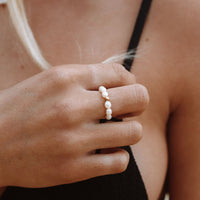 Ozean-Perlen-Ring für Damen – Pearl