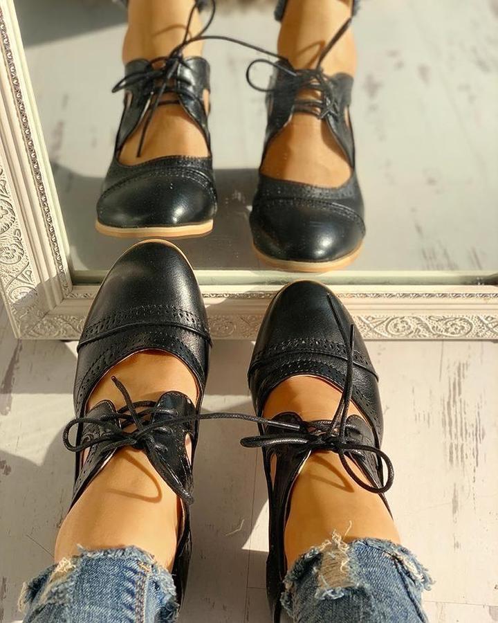 Orthopädische Vintage Schuhe - Lucia