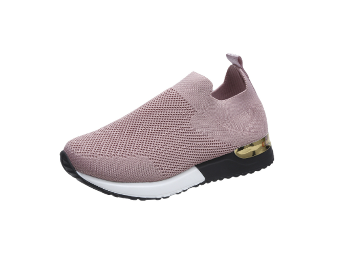 BlissWalk Comfort | Ergonomische Damen-Sneaker ohne Schnürsenkel mit Dämpfender Ferse