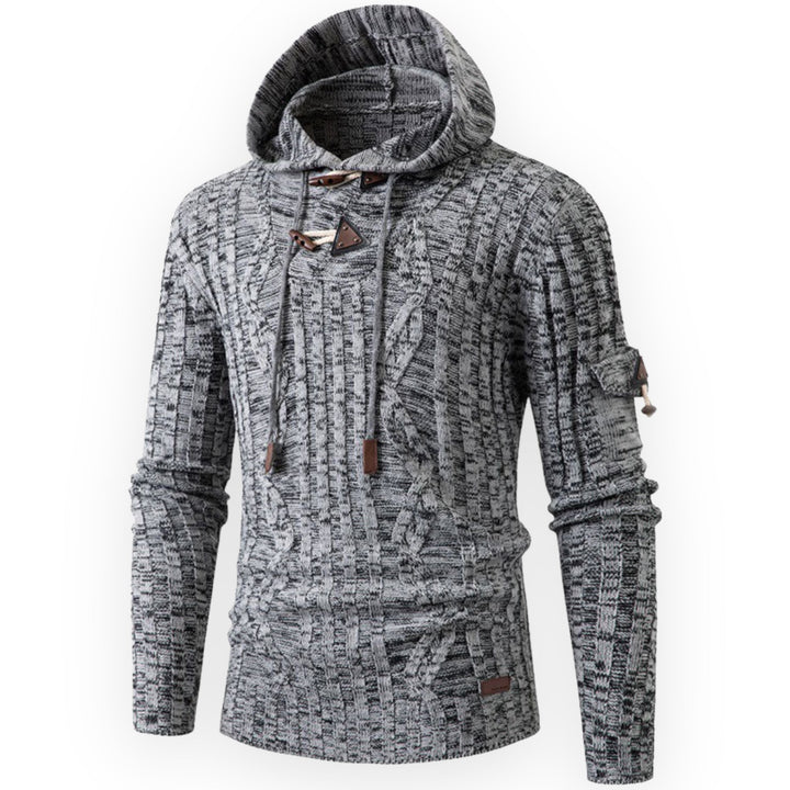 Stilvoller, warmer Fleece-Hoodie für Herren – AlpineTrail