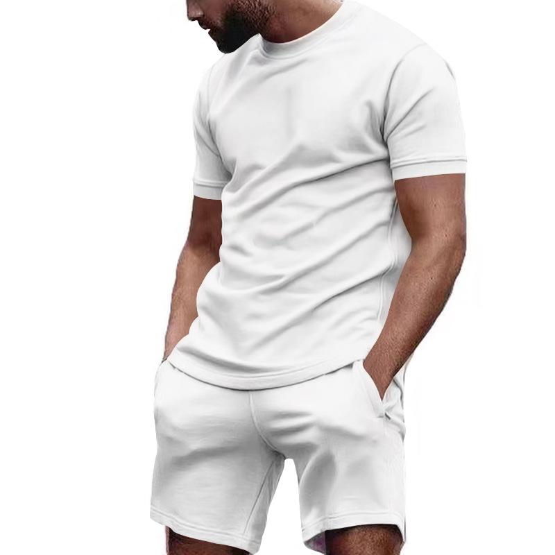 Jethro - Einfaches lässiges T-Shirt und Shorts Set | Premium Sommer Set Kollektion