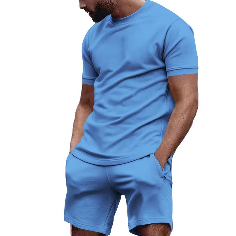 Jethro - Einfaches lässiges T-Shirt und Shorts Set | Premium Sommer Set Kollektion