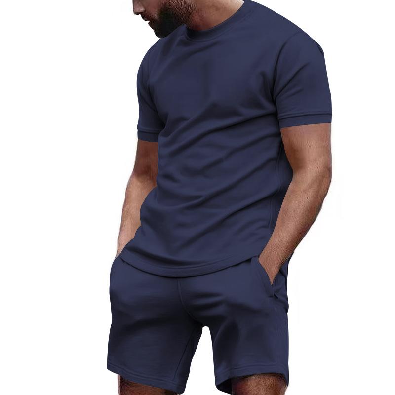 Jethro - Einfaches lässiges T-Shirt und Shorts Set | Premium Sommer Set Kollektion