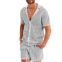 Zayn - Herren Lounge Set | Stylisches Hemd & Shorts