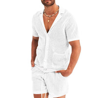 Zayn - Herren Lounge Set | Stylisches Hemd & Shorts