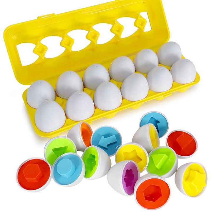 Kreatives Eierpuzzle für Kinder - EggCiting Puzzleset