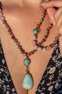 Diep Reinigende Pastel Mala Ketting - Aurielle