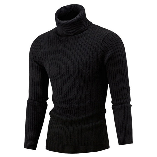 Klassischer Herren Rollkragenpullover - SummitLayer