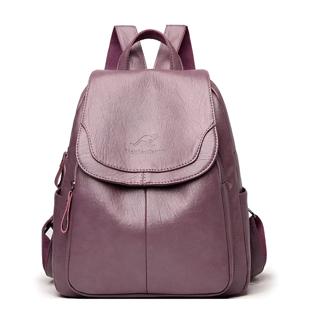 Vintage Leder Damen Rucksack – Isabella