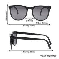 Retro faltbare Designer-Sonnenbrille