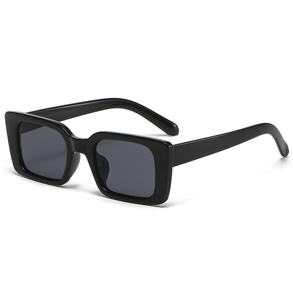 Rechteckige Retro-Sonnenbrille