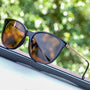 Vintage polarisierte Luxus-Sonnenbrille