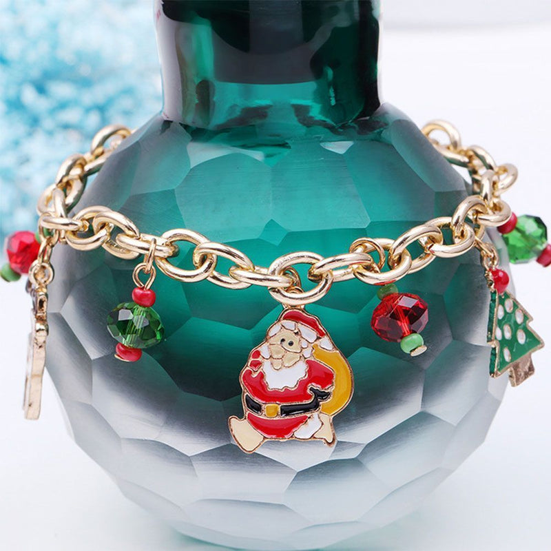 Weihnachtsschmuck-Charme-Armband