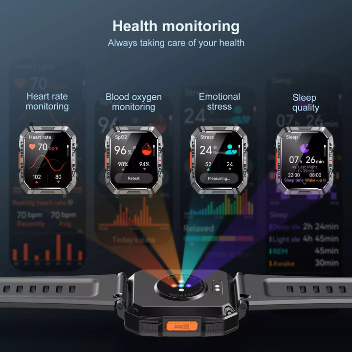 Robuste Smartwatch für Abenteurer - TrailMate