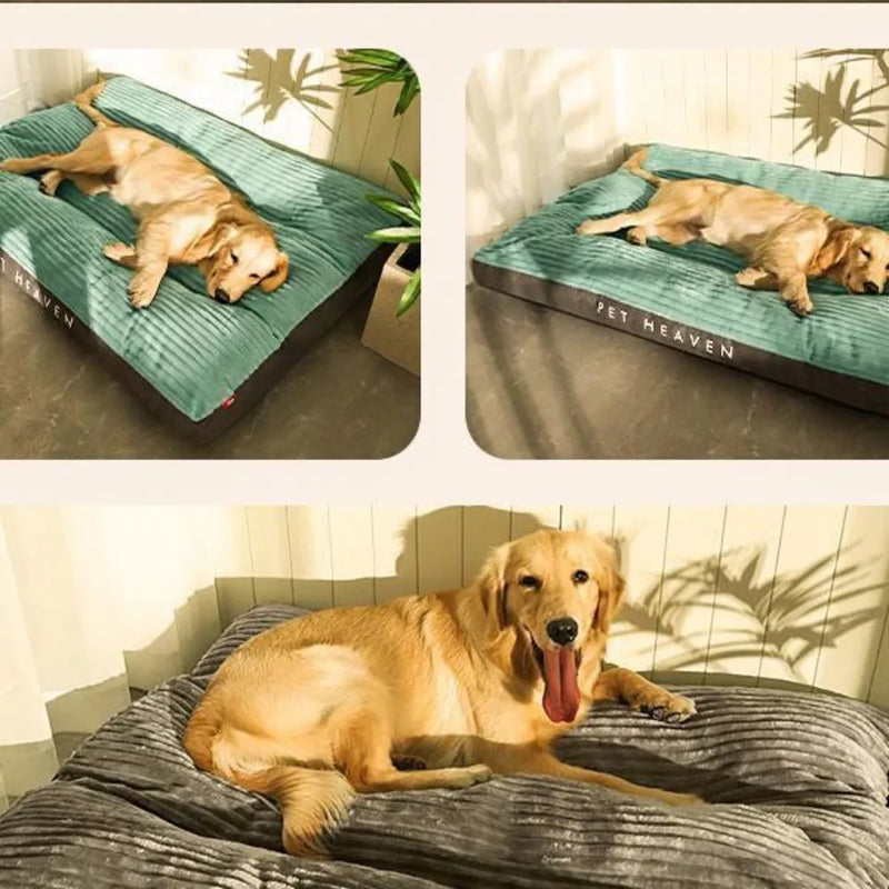 Orthopädisches Hundekissen mit Abnehmbarem Bezug - SnuggleRest