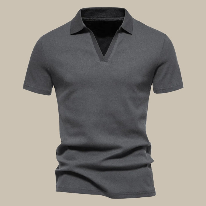 Premium Merino Polo | Herren Polo mit kurzen Ärmeln