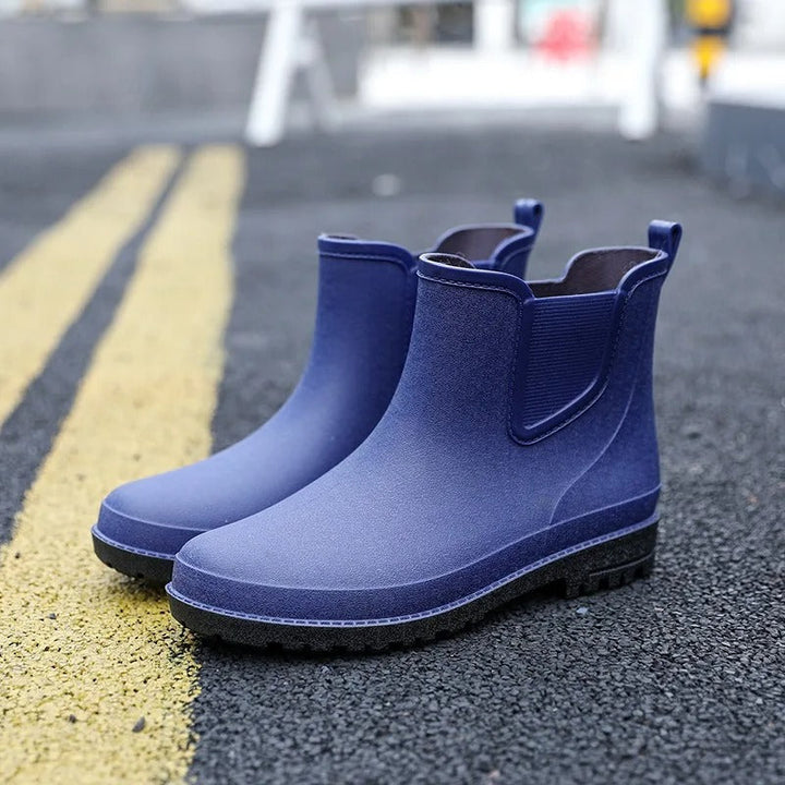 Luxuriöse Halbhohe Wasserdichte Herren-Regenstiefel - Lucas Rain Walk