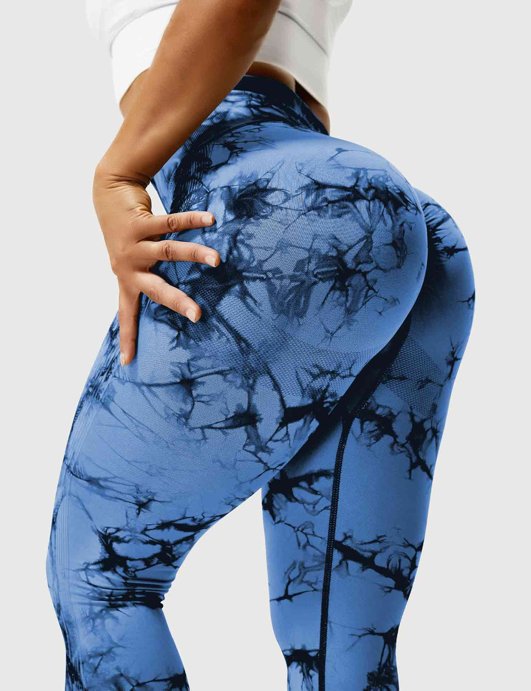 Komfortable Tie Dye Legging - Ivy