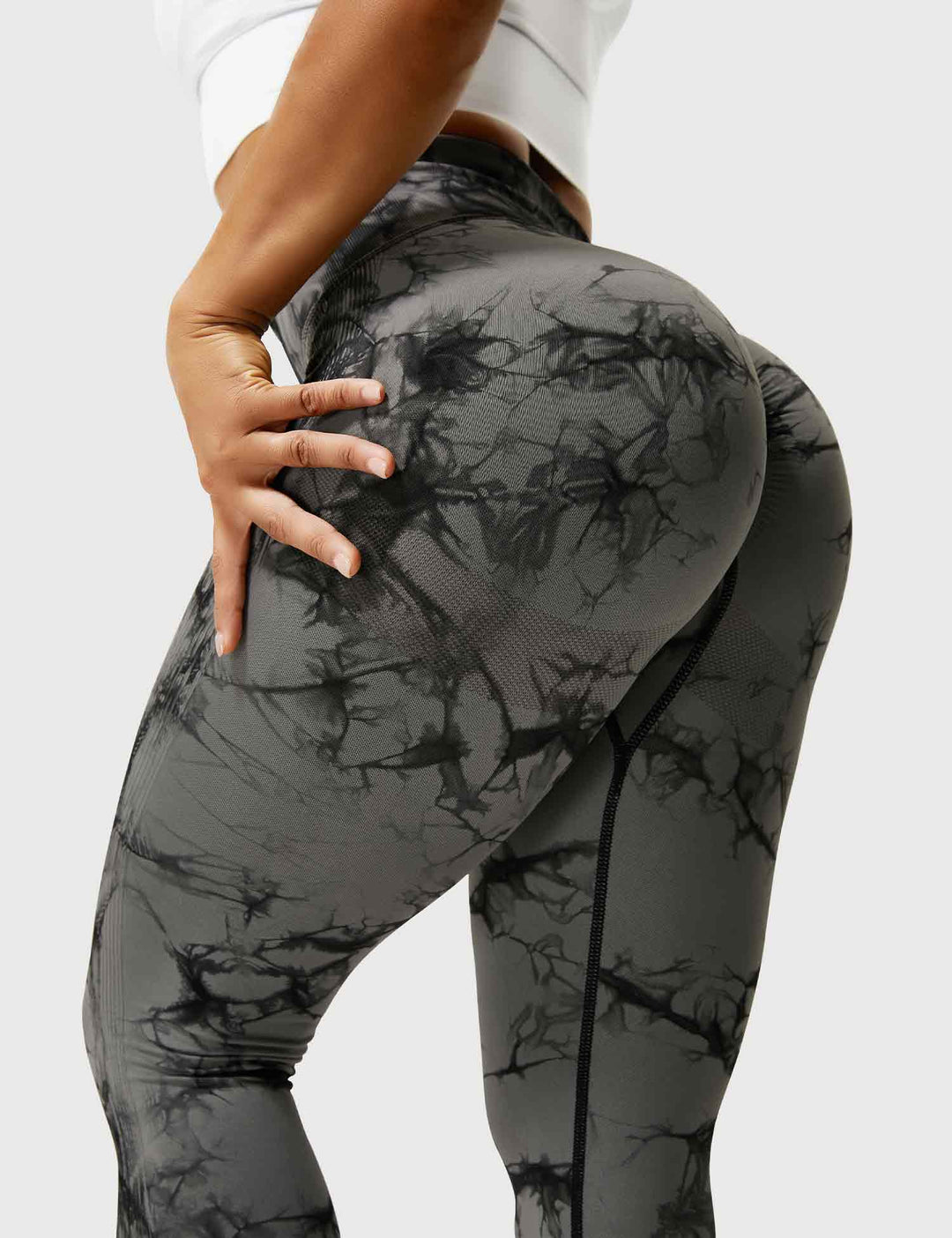 Komfortable Tie Dye Legging - Ivy