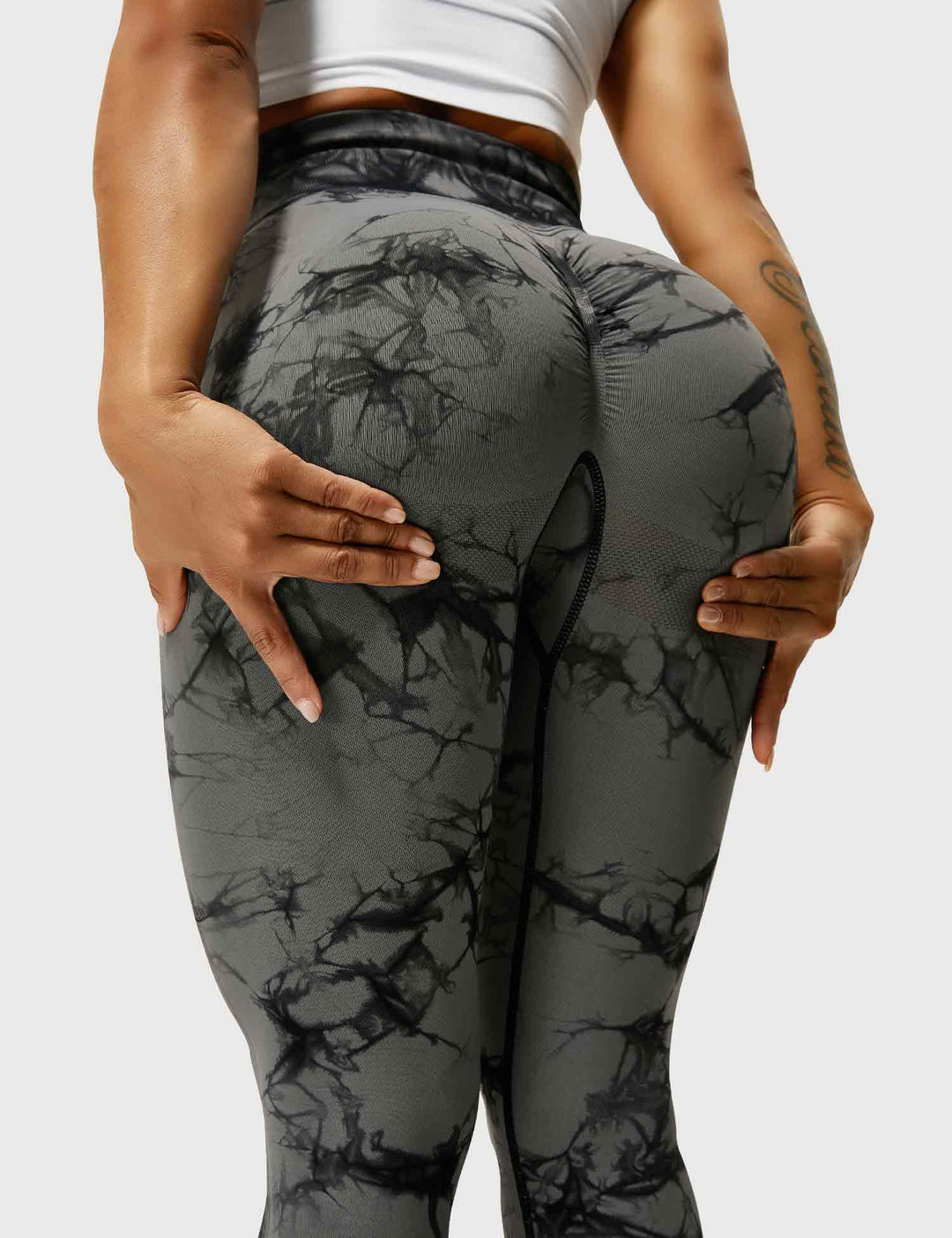 Komfortable Tie Dye Legging - Ivy