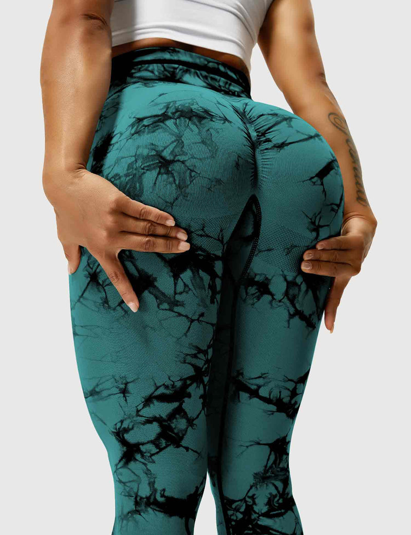 Komfortable Tie Dye Legging - Ivy