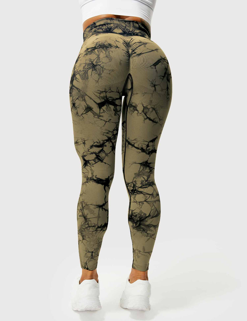 Komfortable Tie Dye Legging - Ivy