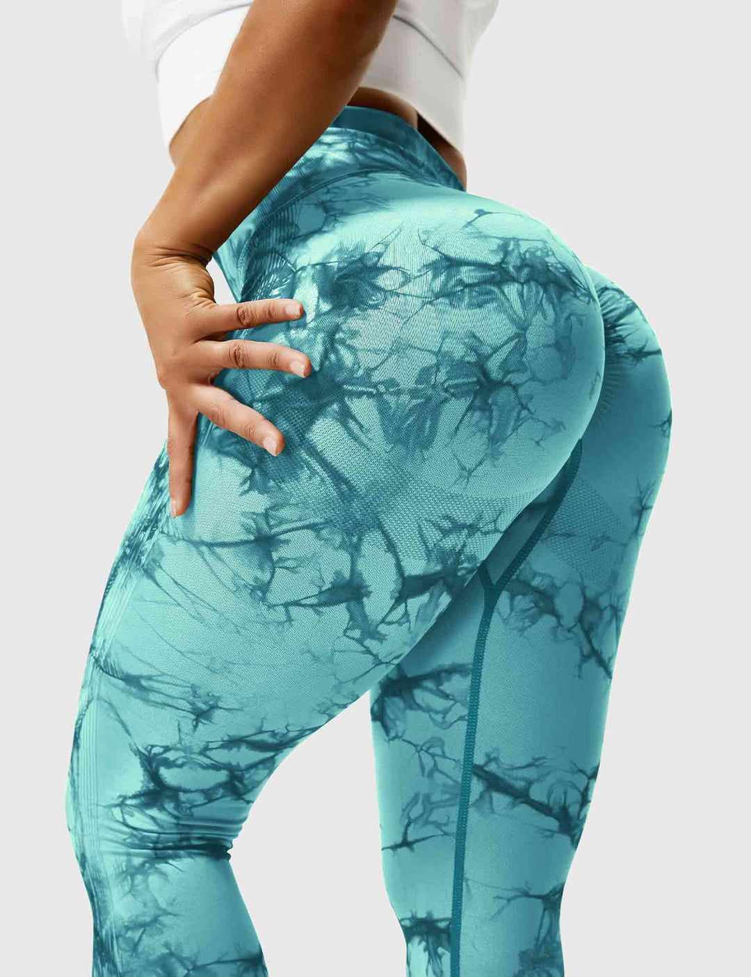 Komfortable Tie Dye Legging - Ivy