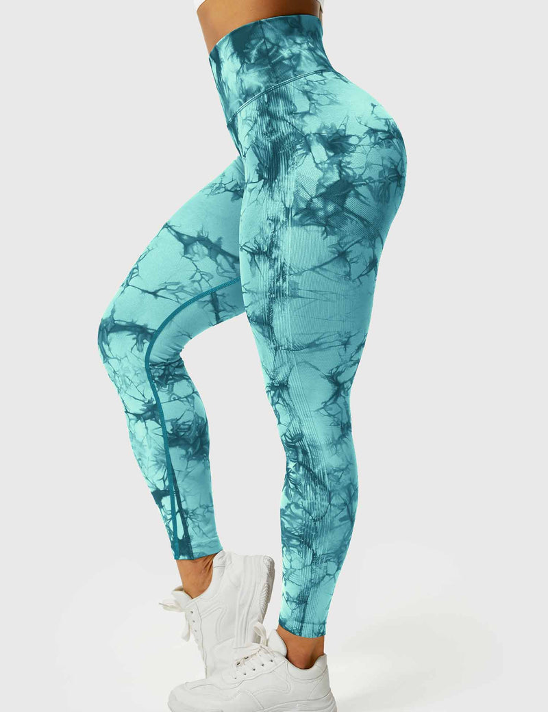 Komfortable Tie Dye Legging - Ivy