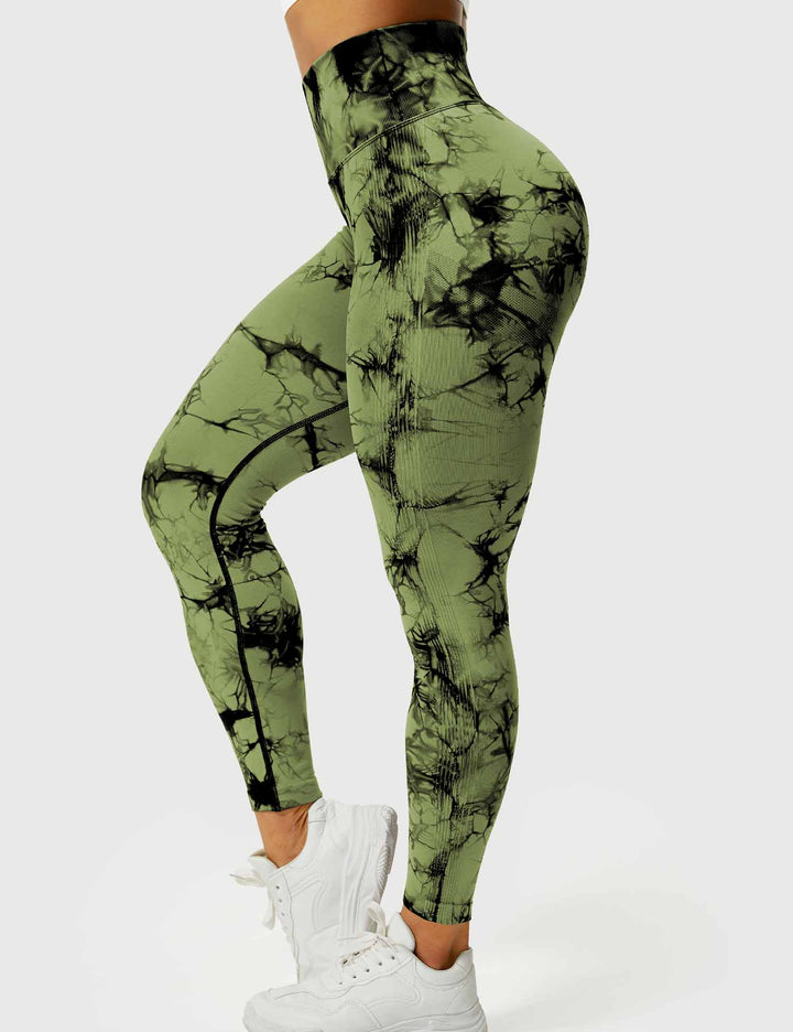 Komfortable Tie Dye Legging - Ivy