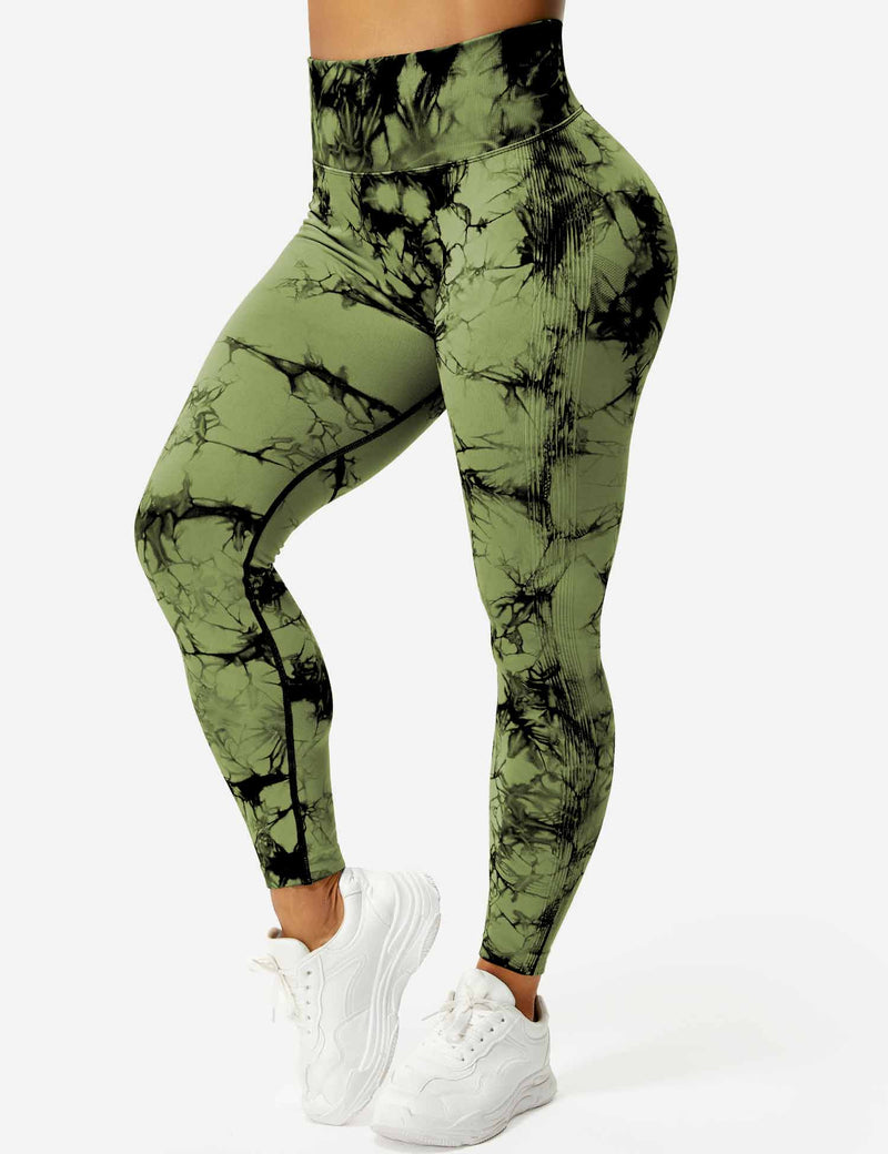 Komfortable Tie Dye Legging - Ivy