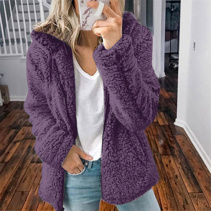 Teddy-Cardigan mit Kapuze | Super weich und wunderbar warm