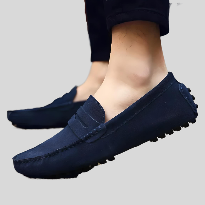 Hayley - Einfache Slip on Schuhe aus Wildleder