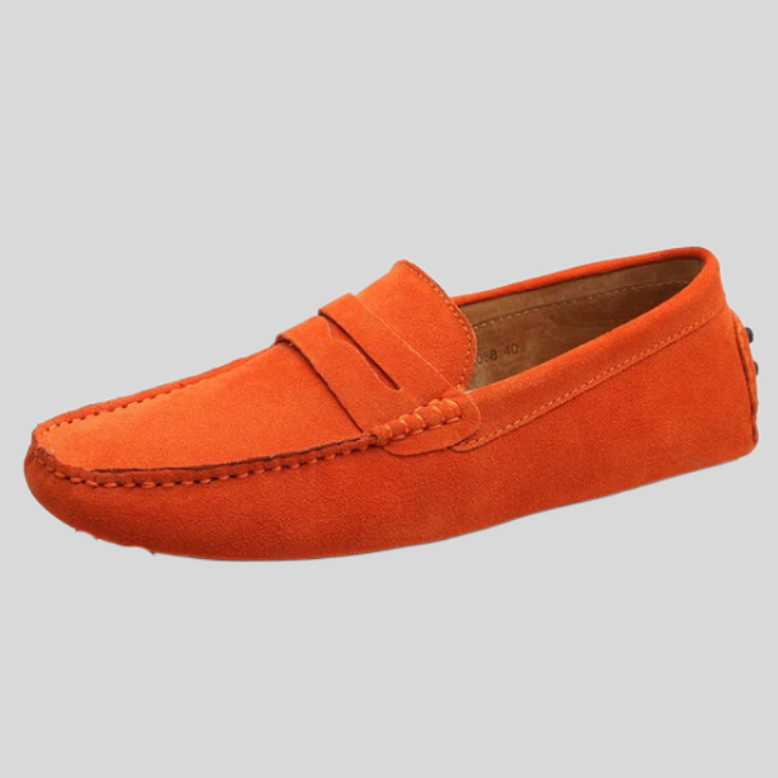 Hayley - Einfache Slip on Schuhe aus Wildleder