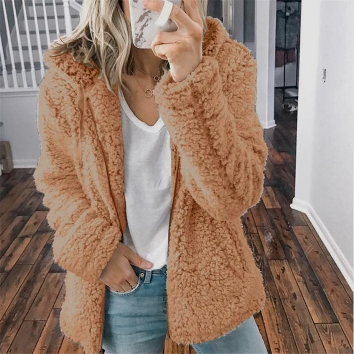 Teddy-Cardigan mit Kapuze | Super weich und wunderbar warm