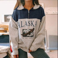 Alaska Hoodie in Übergröße für den Winter