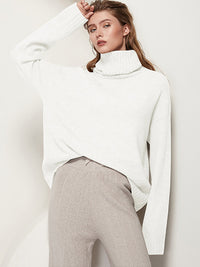 FlipShirt I Damen-Rollkragenpullover