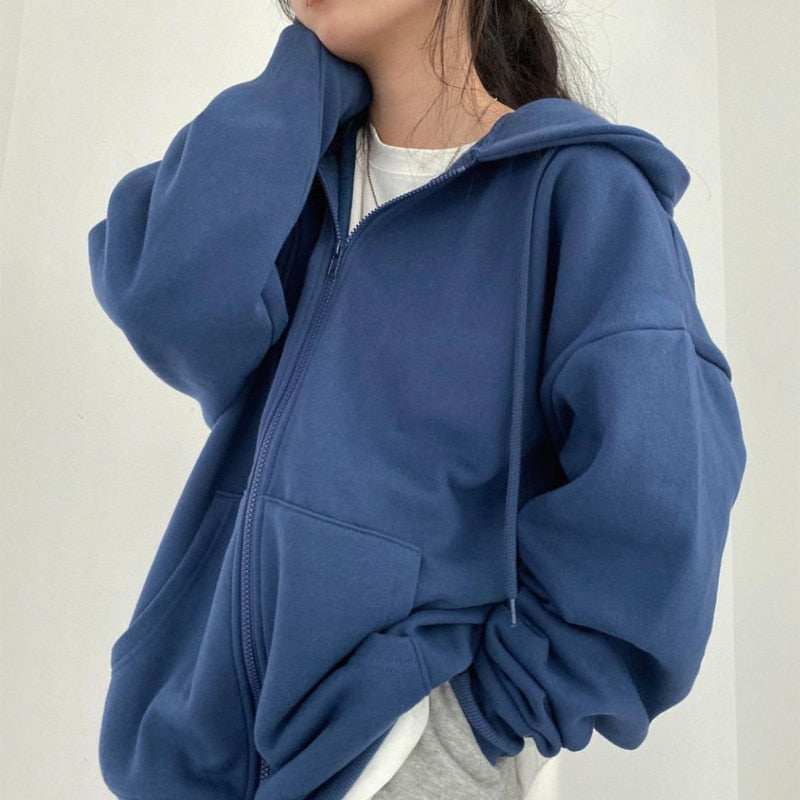 BigHoodie: Übergroßer Hoodie für Frauen - Fiadora