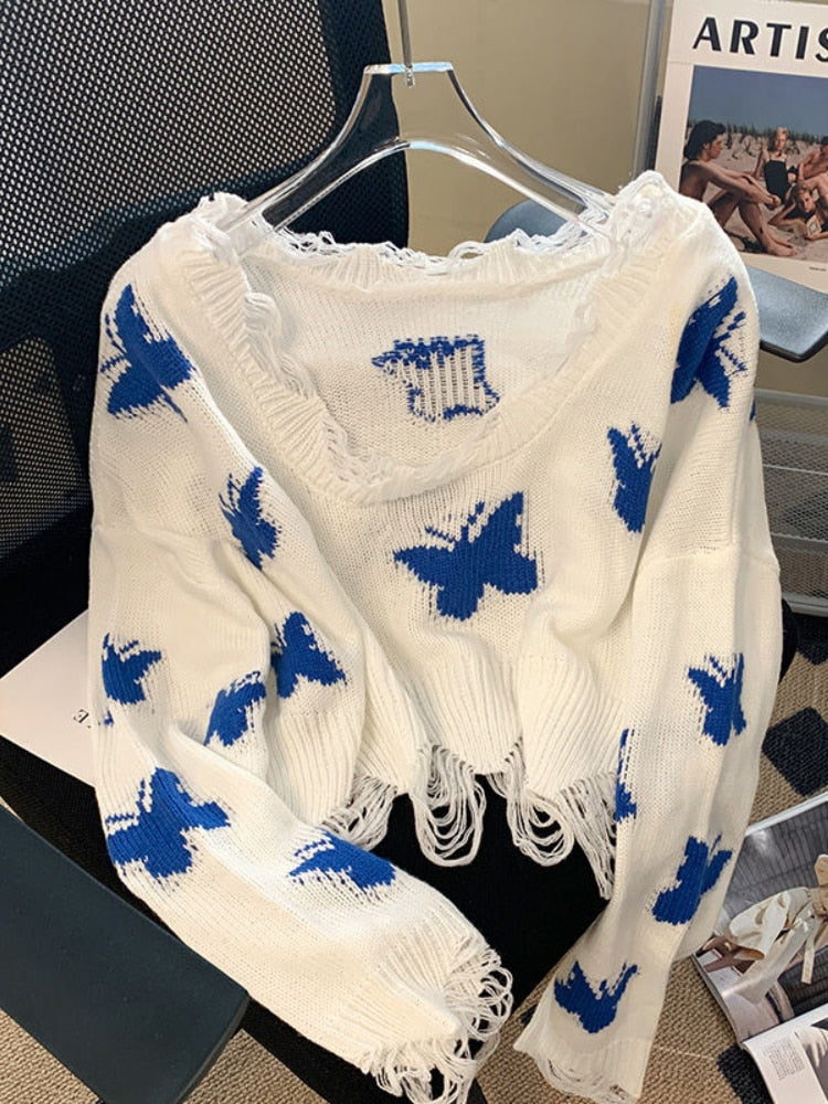 ButterflySweater: Pullover für Frauen - Fiadora