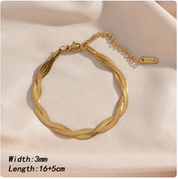 Twist-Kette und Armband-Set