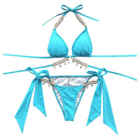 Kristall-Diamant-Bikini