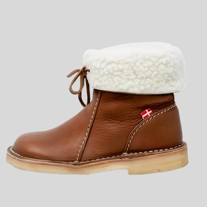 Victoria -  Hochgeschnittene Winterschnürschuhe mit Innenimitat